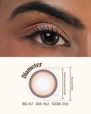 Dewed Daily Disposable Coloured Lens - Pink Opal